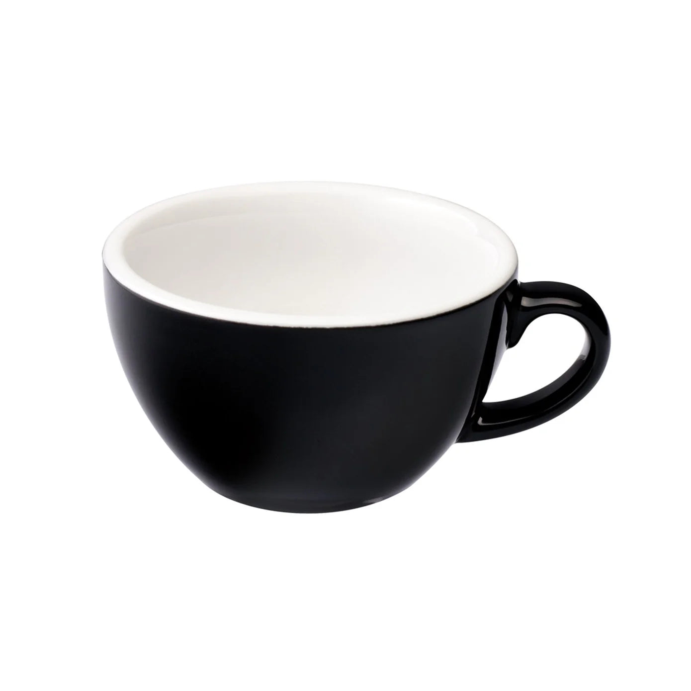 Loveramics Egg Cappuccino Cups 200ml (Black)