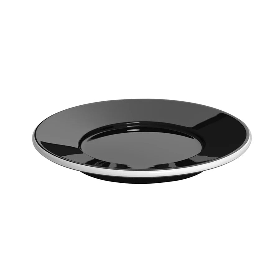 Loveramics Bond Cappuccino Saucer (Black) 14cm